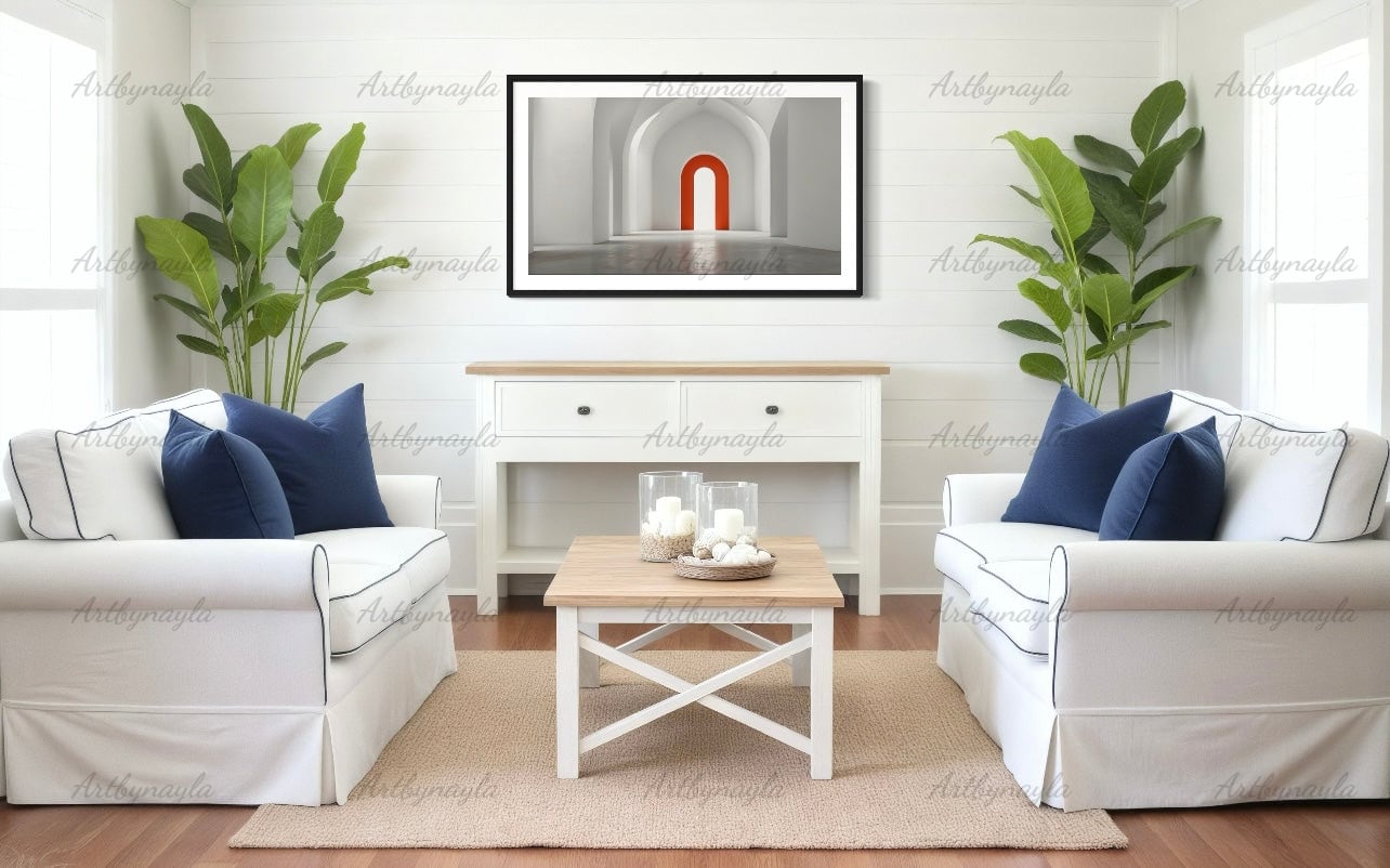 Modern Art Posters | Wall Art for Home Decor, Abstract Architecture Prints, Scandinavian Style Decor, Unique Gift Idea