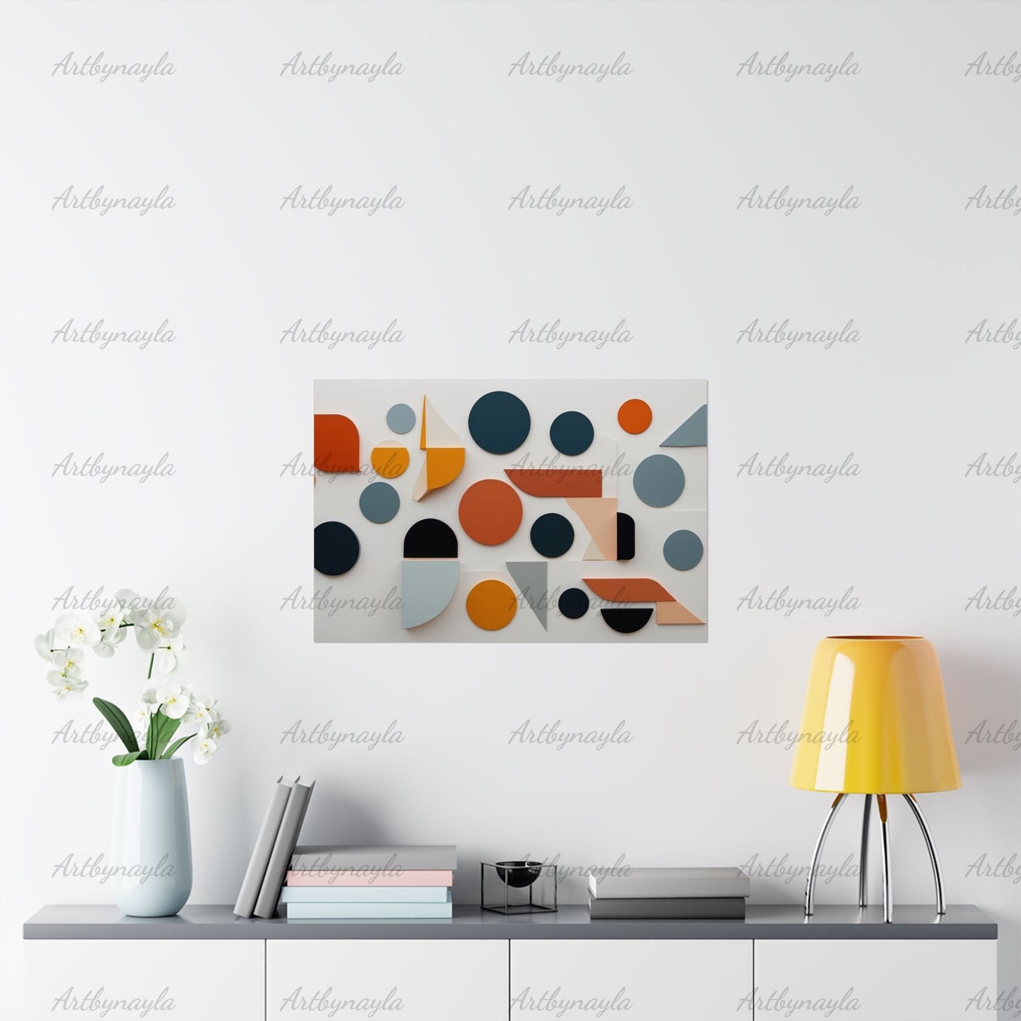 Modern Geometric Posters | Abstract Wall Art, Home Decor, Living Room Print, Office Aesthetic, Gift for Art Lovers