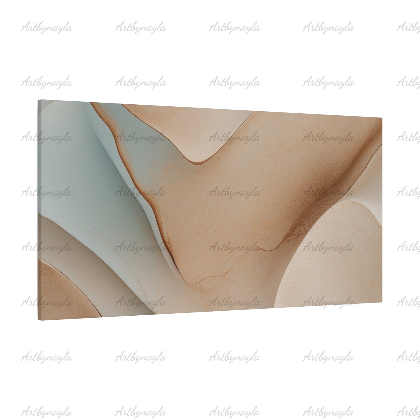Nude Abstract Canvas Art | Minimalist Home Decor, Gift for Art Lovers, Wall Art for Living Room, Modern Art Print, Unique Artwork