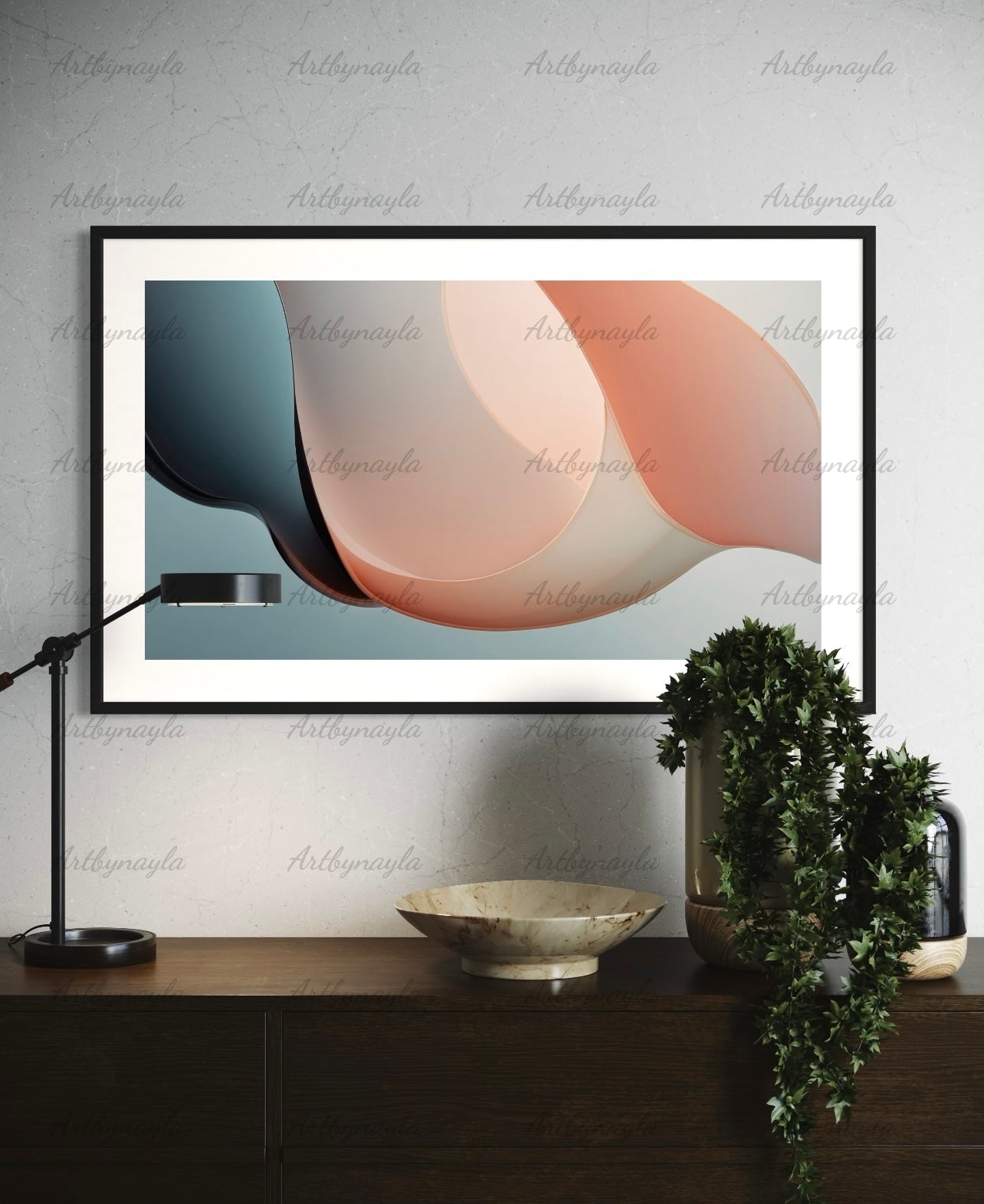 Abstract Matte Poster | Minimalist Wall Decor, Contemporary Home Art, Modern Art Print, Gallery Wall Decor