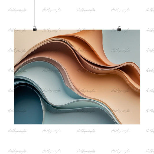 Artistic Wall Art Poster | Abstract Decor, Minimalist Home Gallery, Aesthetic Room Decor, Unique Gift Ideas, Modern Artwork