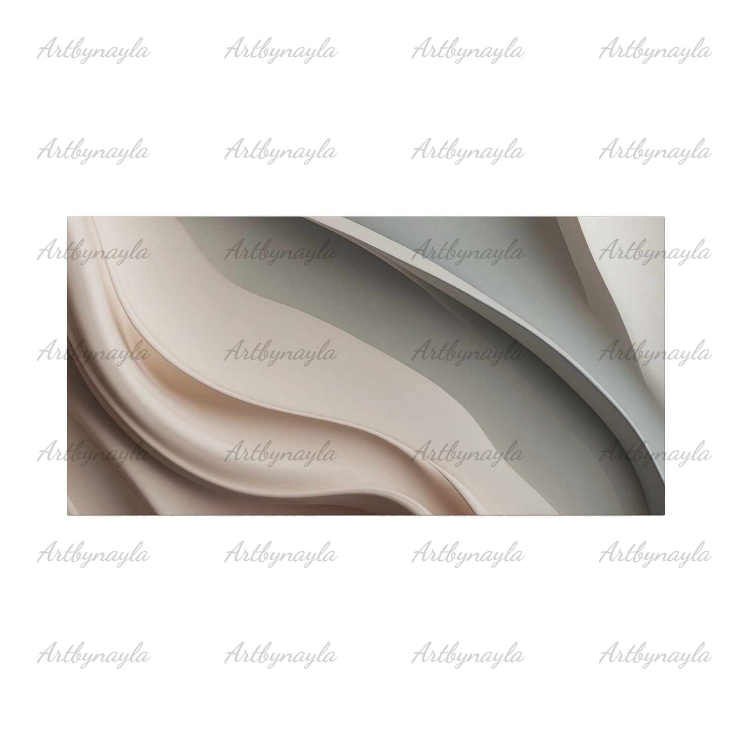 Elegant Nude Abstract Canvas Wall Art | Modern Home Decor, Minimalist Artwork, Living Room Wall Hanging, Gift for Art Lovers