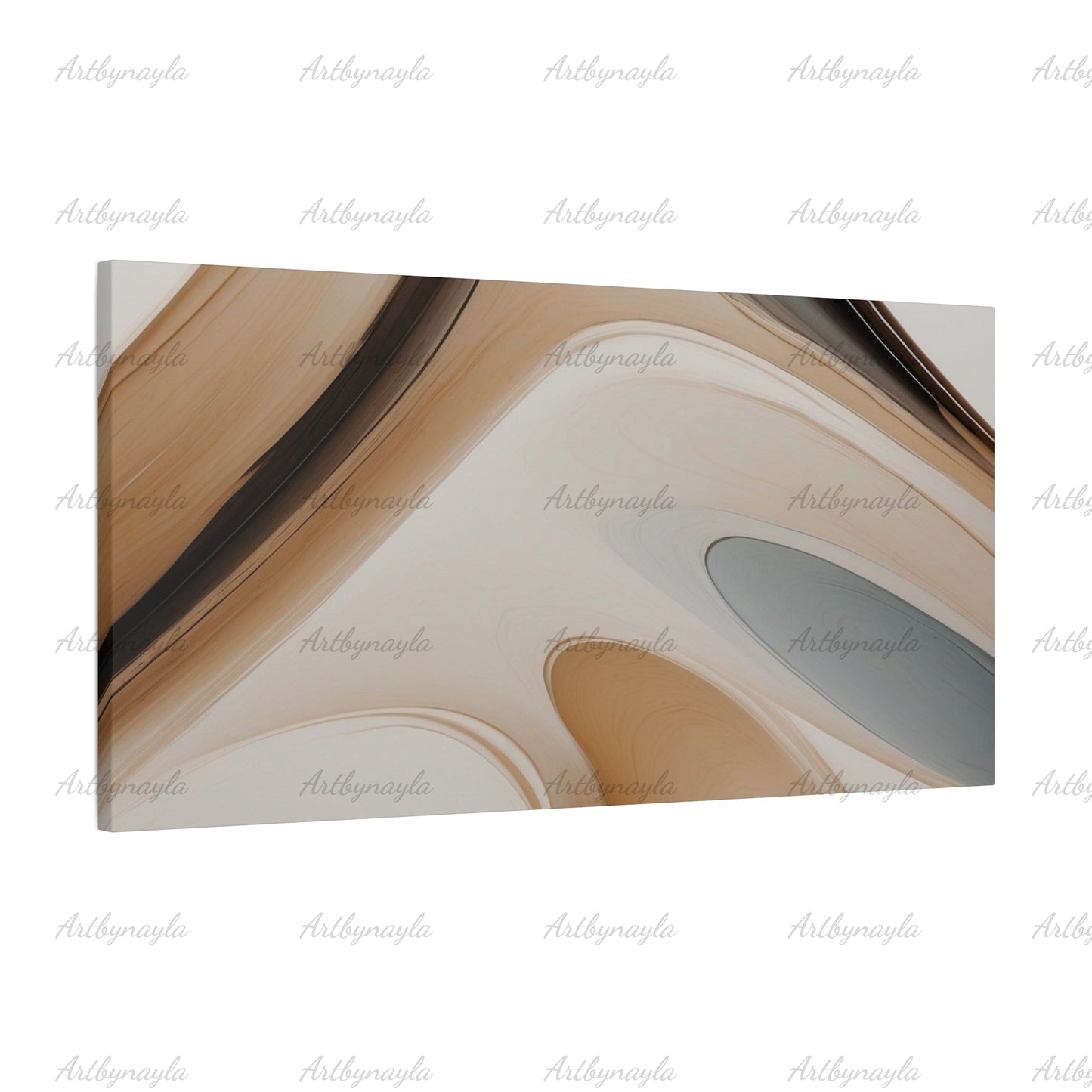 Stylish Stretched Canvas Art | Contemporary Abstract Home Decor, Modern Wall Artwork, Office Wall Art, Gift for Art Lovers